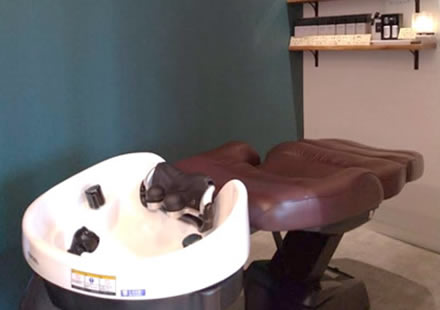 まるでスパにいるかのような、快適なシャンプー